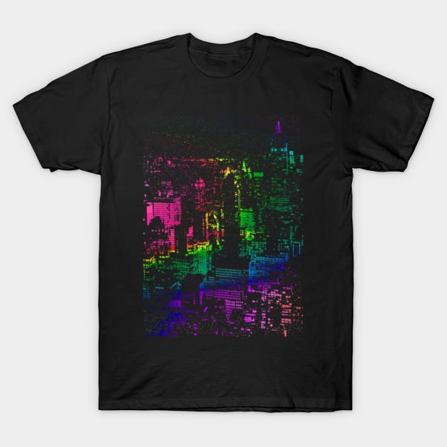 City lights T-Shirt by clingcling
